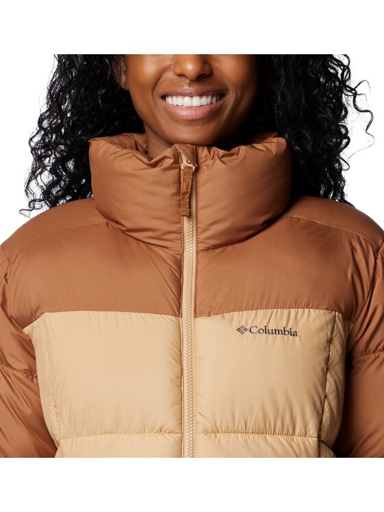 Columbia Columbia Kurtka puchowa 208931 Beżowy Regular Fit