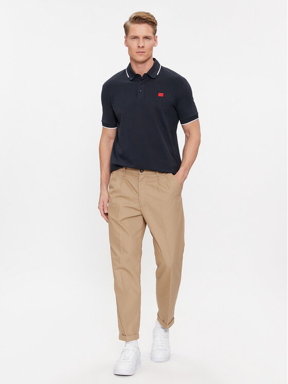 HUGO Hugo Polo Deresino232 50490775 Tamnoplava Slim Fit