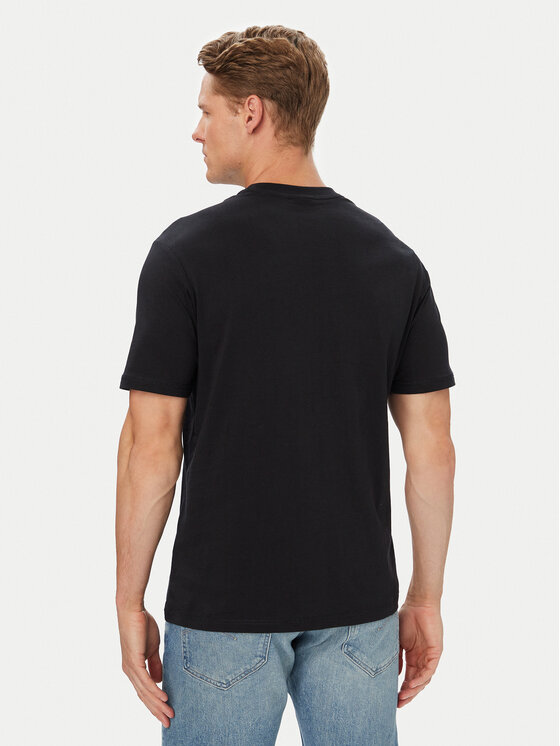 Napapijri Napapijri T-Shirt S-Flag Tiki Ss NP0A8A6I9411 Μαύρο Regular Fit