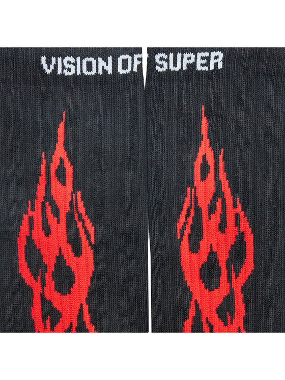 Vision Of Super Vision Of Super Duge čarape VSA00784CZ Crna