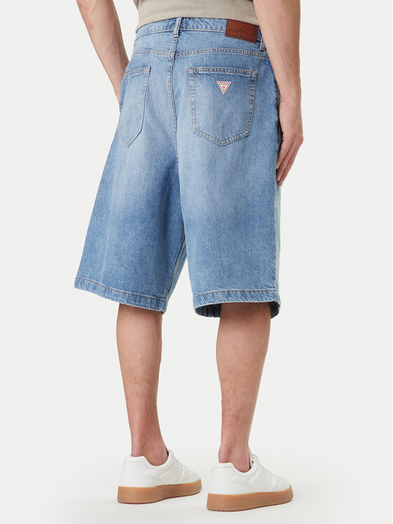 Guess Jeans Guess Jeans Джинсові шорти M6GD39 D5M5V Голубий Relaxed Fit