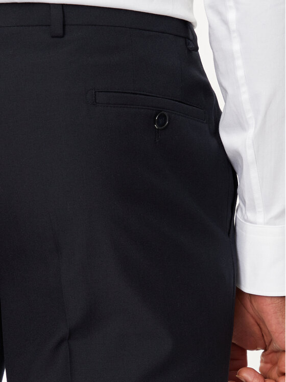 KARL LAGERFELD KARL LAGERFELD Anzug 115244 544008 Dunkelblau Slim Fit