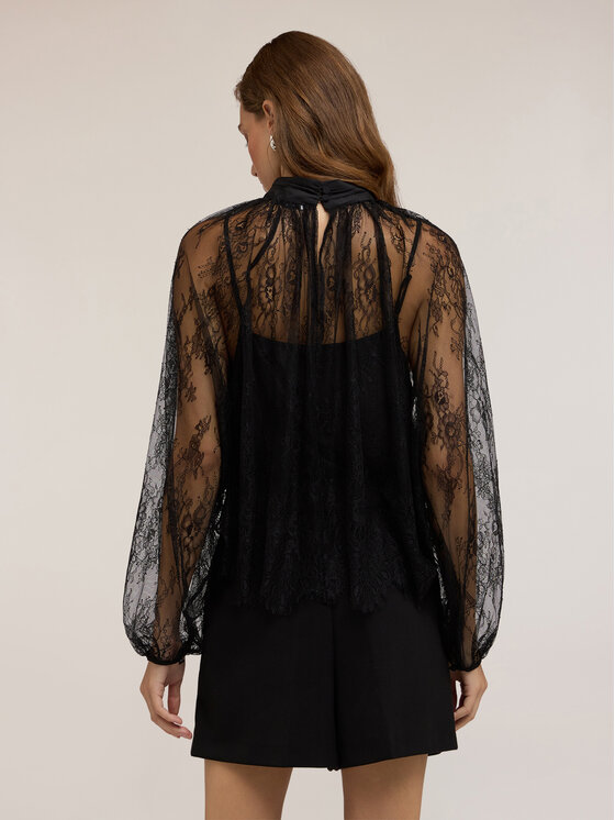 Motivi Motivi Blusa 2801W000746N033 Nero Regular Fit