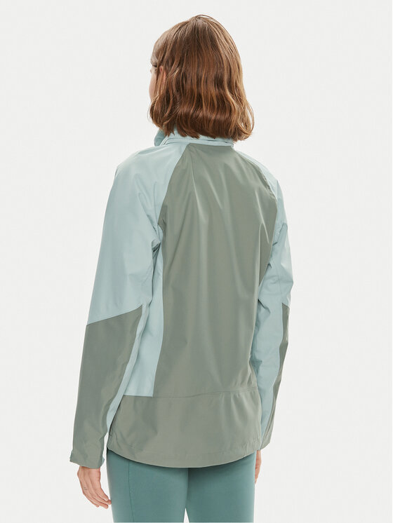 CMP CMP Vodootporna jakna 34Z5116 Zelena Regular Fit