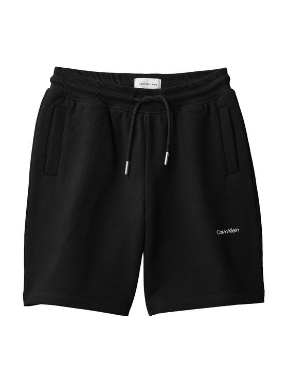 Calvin Klein Jeans Calvin Klein Jeans Pantaloni scurți sport Inst Logo LV1CKSJC50 Negru Regular Fit