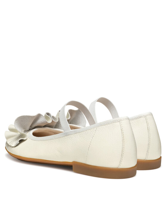 Geox Geox Ballerine Jr Plie' J5555A 85 C1000 S Bianco