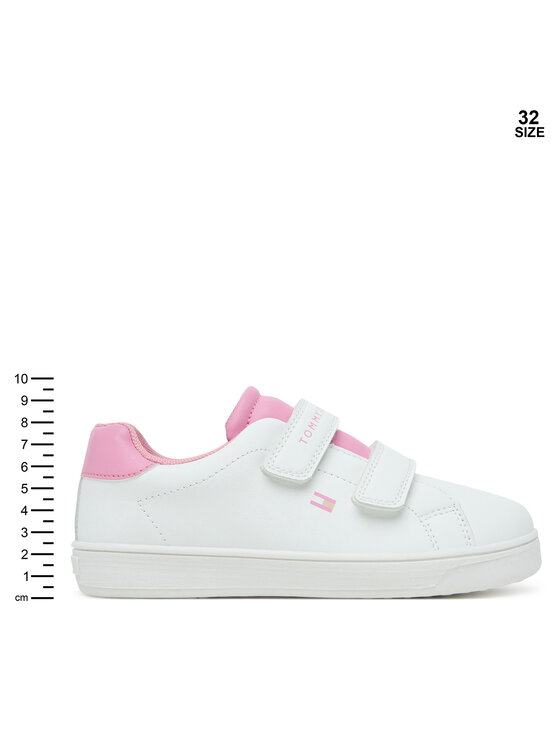 Tommy Hilfiger Tommy Hilfiger Αθλητικά Low Cut Velcro Sneaker T1A9-33965-1355 S Λευκό