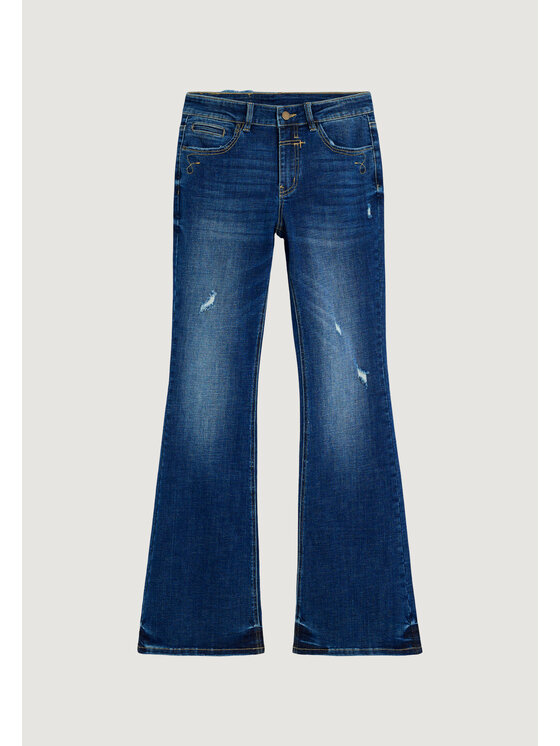 Desigual Desigual Τζιν DENIM_LINDSAY Μπλε Casual Fit