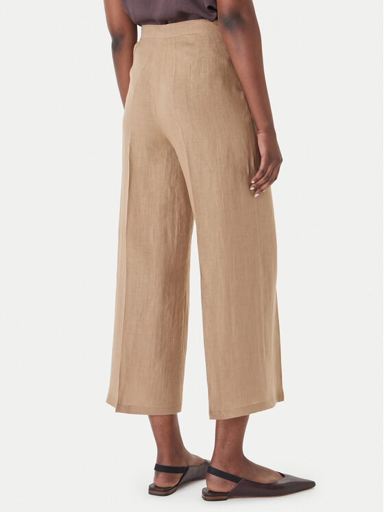 Marella Marella Pantaloni culotte Clava 2615131182 Beige Regular Fit