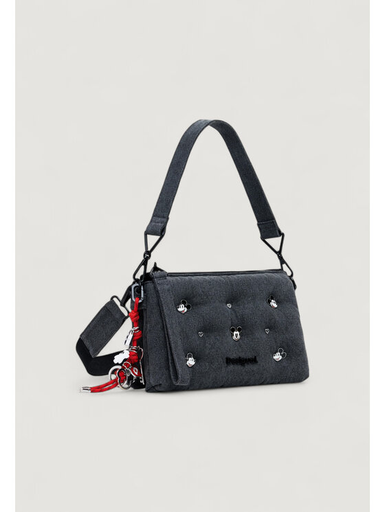 Desigual Desigual Σάκος BAG_MICKEY STUD Μαύρο