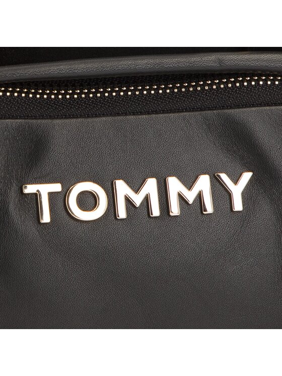 Tommy Hilfiger Tommy Hilfiger Дамска чанта Corp Highlight Duffl AW0AW05722 Черен