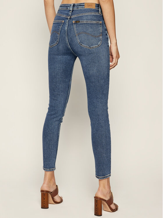 Lee Lee Jeans Ivy L32EDTQQ 112107382 Blu Super Skinny Fit