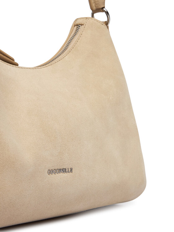 Coccinelle Coccinelle Torebka P6P Boheme Suede Bimaterial E1 P6P 13 03 01 Beżowy