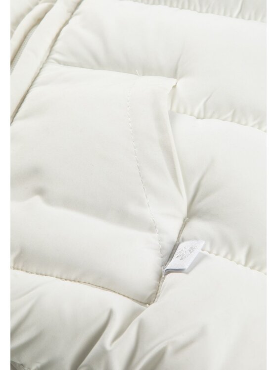 minoti minoti Kurtka zimowa 31BABYCOAT1 Biały Regular Fit