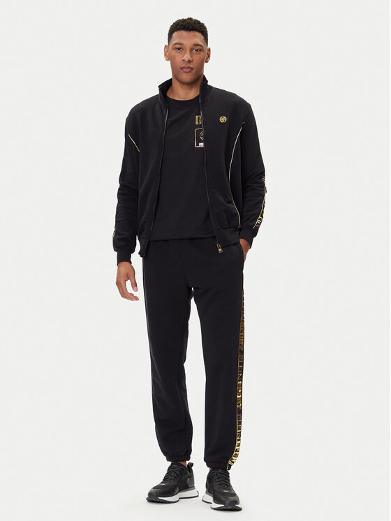 Plein Sport Plein Sport Felpa PAEC MJB3607 STE001N Nero Regular Fit