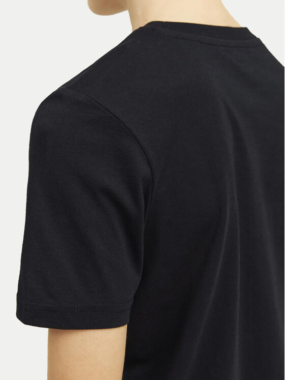 Jack&Jones Junior Jack&Jones Junior Marškinėliai Seven Skull 12263213 Juoda Standard Fit