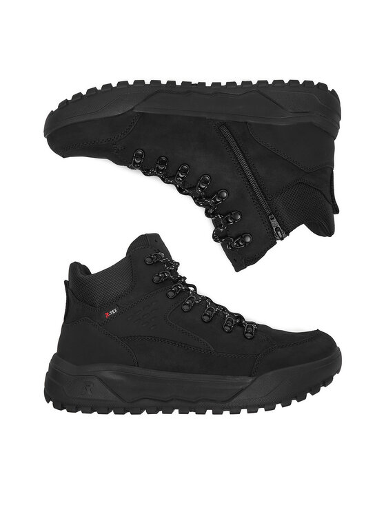 Rieker Rieker Schnürschuhe CEO-U1570-00 Schwarz