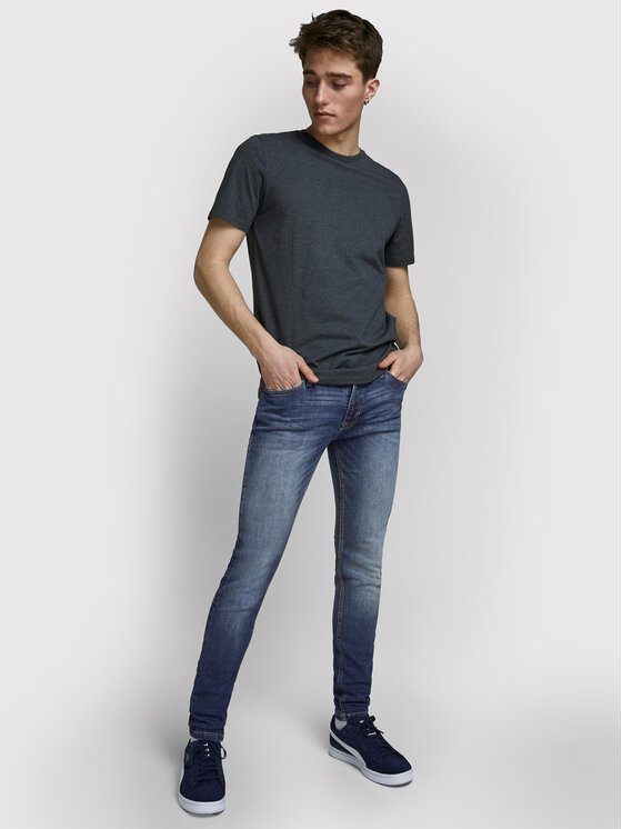 Jack&Jones Jack&Jones Teksad Liam 12166854 Tumesinine Skinny Fit