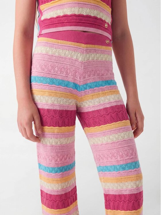 Guess Kids Guess Kids Παντελόνι υφασμάτινο 182150 Έγχρωμο Regular Fit
