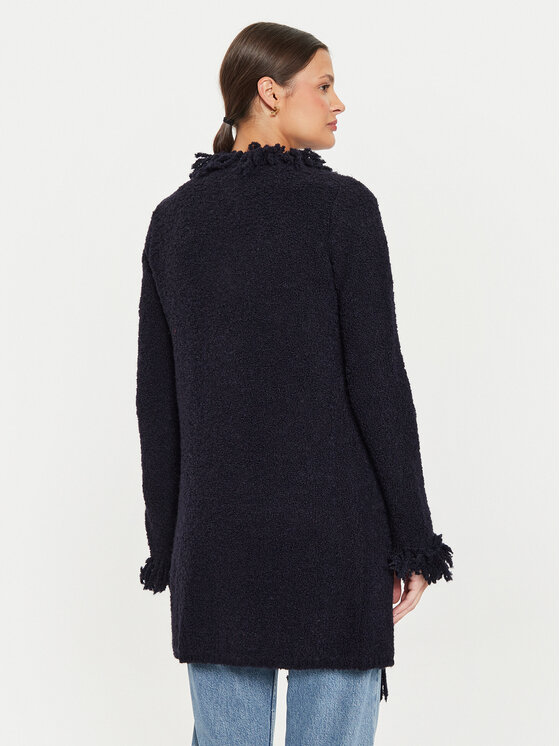 Marella Marella Kardigan Regina 2423906024 Granatowy Regular Fit