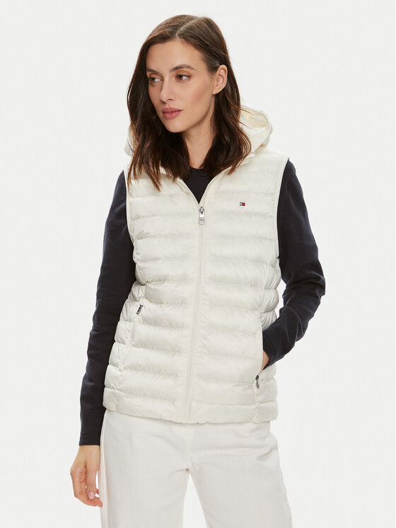Tommy Hilfiger Tommy Hilfiger Vesta Global Stripe WW0WW40779 Bílá Regular Fit