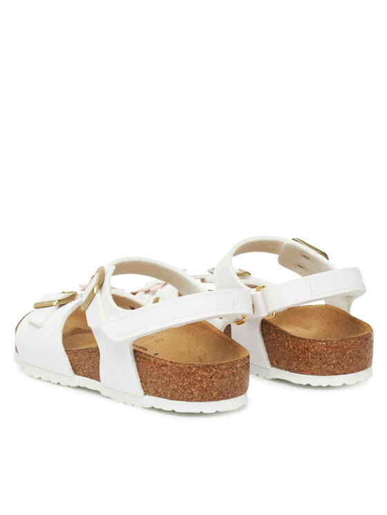 Birkenstock Birkenstock Sandale Rio Flowers As Kids 1029561 S Bijela