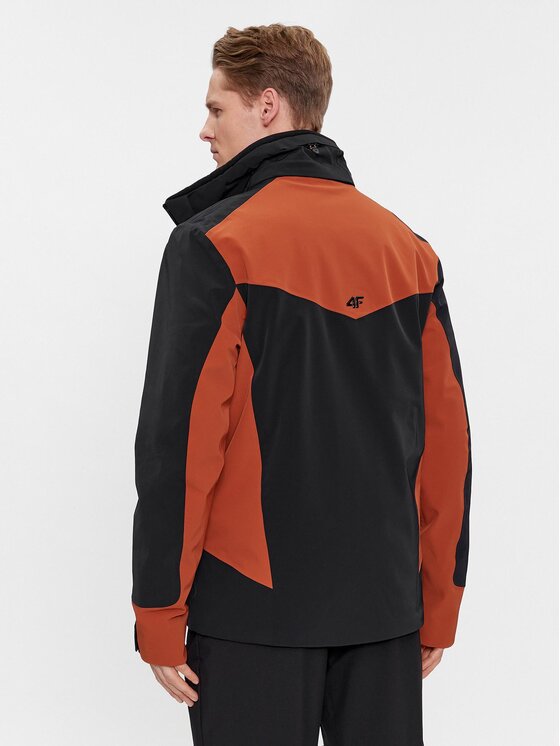 4F 4F Μπουφάν για σκι 4FWAW23TTJAM438 Μαύρο Regular Fit