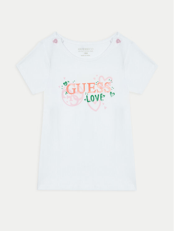 Guess Guess Komplet dziecięcy A5RG06 K6YW4 Biały Regular Fit