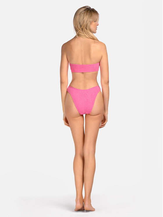Miss Lou Miss Lou Bikini pezzo sopra G-SP2-R Rosa