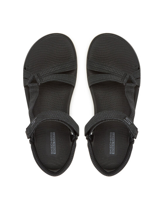 Skechers Skechers Szandál Go Walk Flex Sandal-Sublime 141451/BBK Fekete