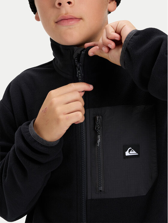 Quiksilver Quiksilver Флісовий реглан Ice Fields EQBPF03016 Чорний Comfort Fit