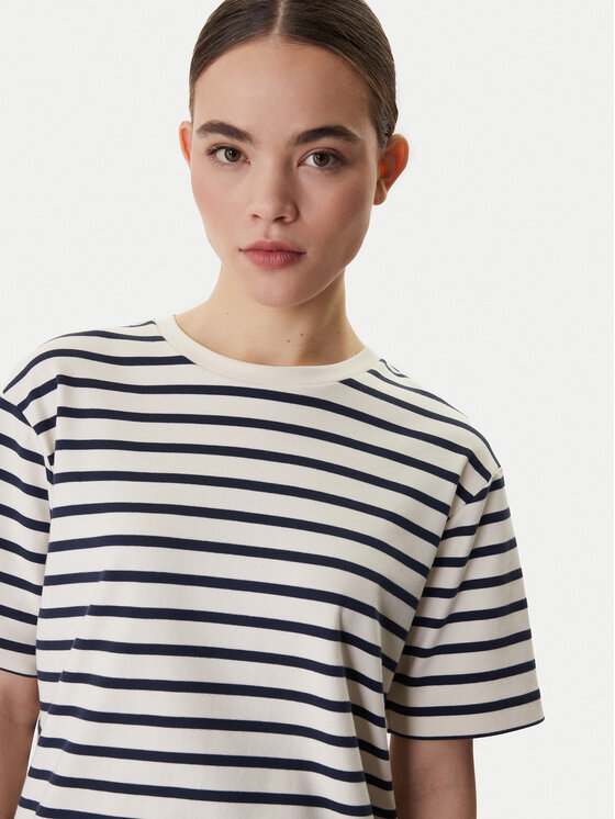 Weekend Max Mara Weekend Max Mara Póló Multid 2615941031 Bézs Relaxed Fit