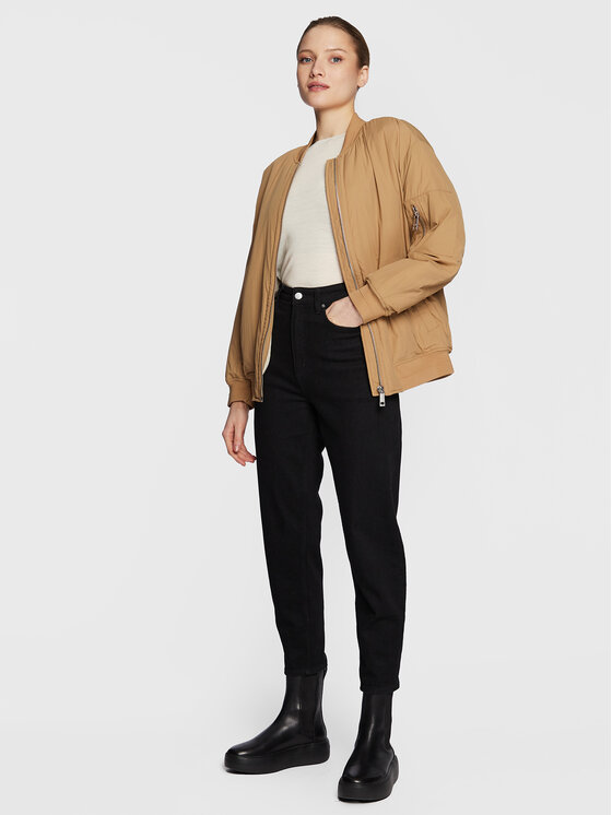 Calvin Klein Calvin Klein Bomber K20K205001 Smeđa Relaxed Fit