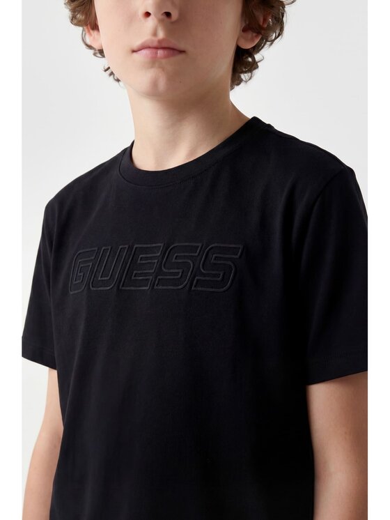 Guess Kids Guess Kids T-Shirt 171421 Czarny Classic Fit