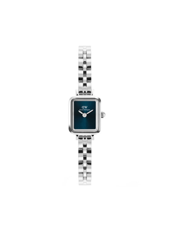 Daniel Wellington Daniel Wellington Zegarek Quadro Mini Reflection DW00100846 Srebrny