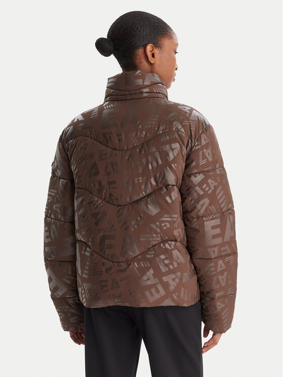 EA7 Emporio Armani EA7 Emporio Armani Зимова куртка 7W000654 AF16408 F6104 Коричневий Regular Fit