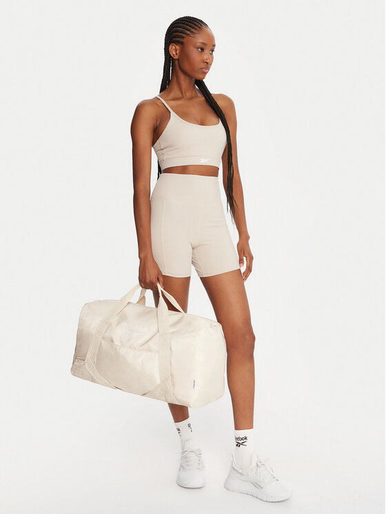 Reebok Reebok Kolesarske hlače Reebok X Ewa Chodakowska RK25314CCW Bež Slim Fit