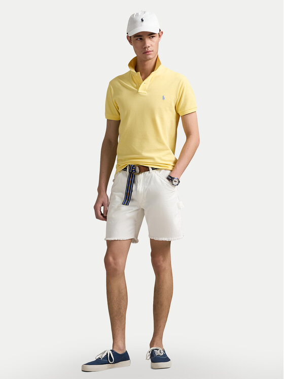 Polo Ralph Lauren Polo Ralph Lauren Polokošeľa 710536856450 Žltá Slim Fit