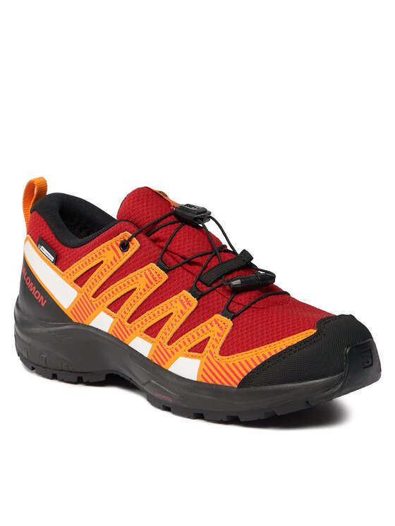 Salomon Trekking čevlji Xa Pro V8 Climasalomon™ Waterproof L47283800 Rdeča