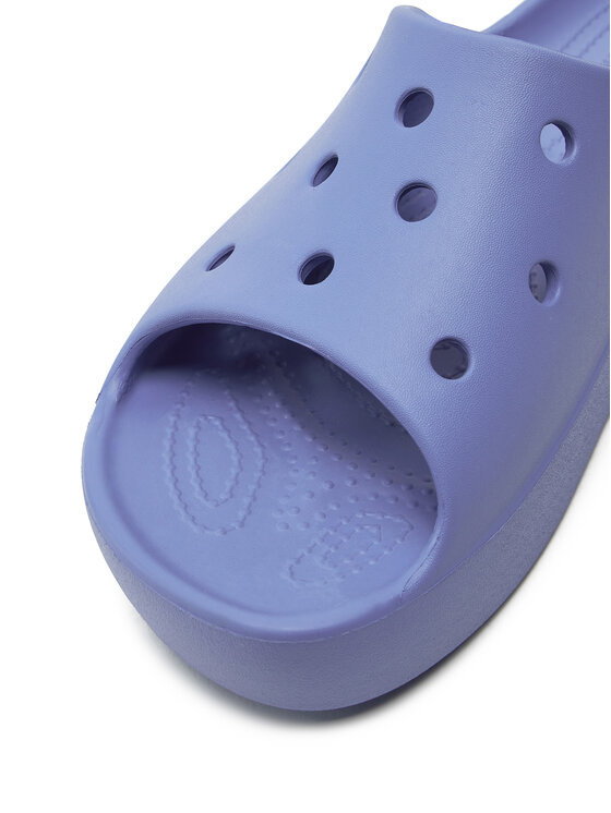 Crocs Crocs Klapki Classic Platform Slide 208180 Niebieski