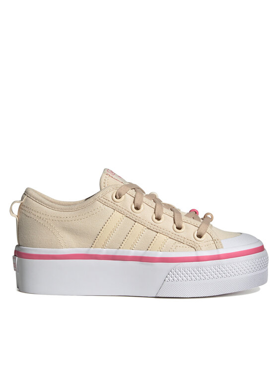 adidas adidas Laisvalaikio batai Nizza Platform Shoes Kids IF5140 Smėlio