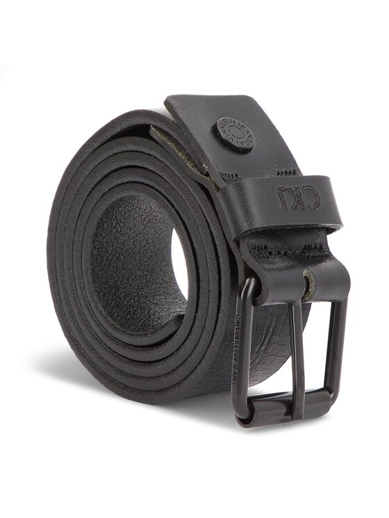 Calvin Klein Jeans Calvin Klein Jeans Meeste püksirihm J 3.5Cm Adj Leather K50K504166 85 Must