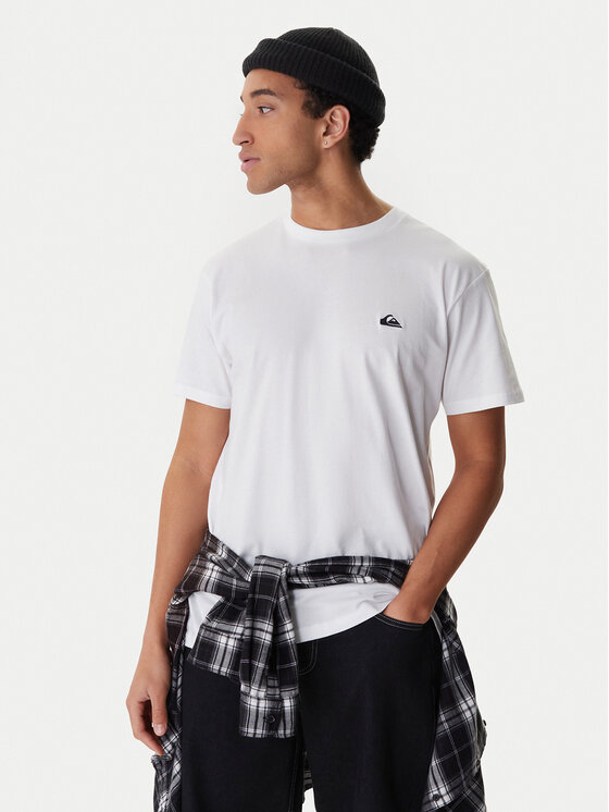 Quiksilver Quiksilver Póló EQYZT07711 Fehér Regular Fit