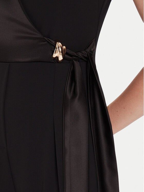 Rinascimento Rinascimento Salopetă CFC0020066002 Negru Regular Fit