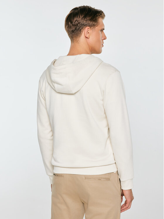 BIG STAR BIG STAR Bluza BAZYLER Kremowy Basic Fit