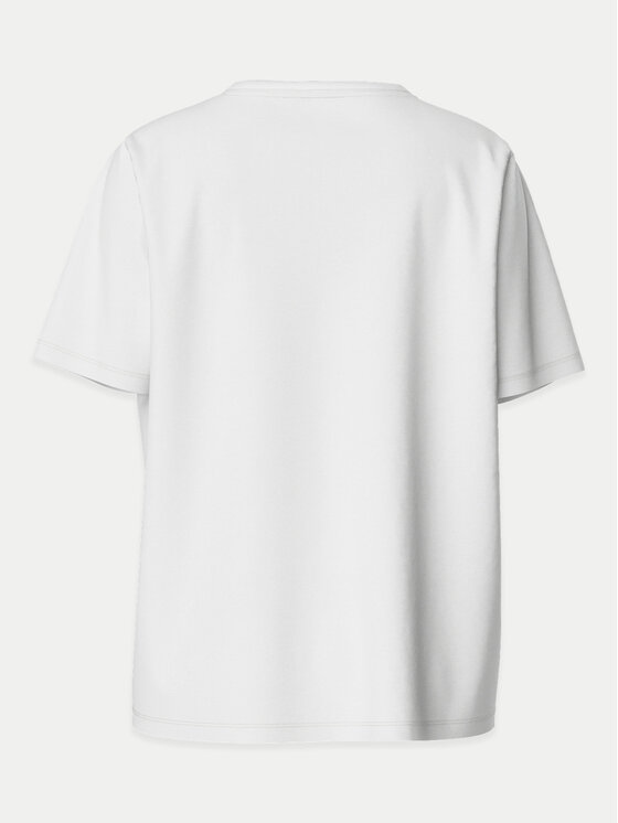 Pieces Pieces T-särk Tulia 17156902 Valge Oversize