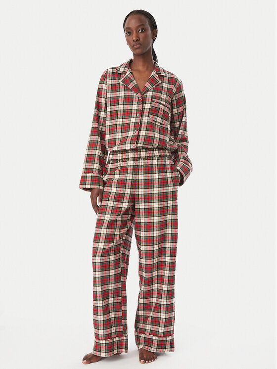 Polo Ralph Lauren Polo Ralph Lauren Pyjama 4P0702 Braun Relaxed Fit