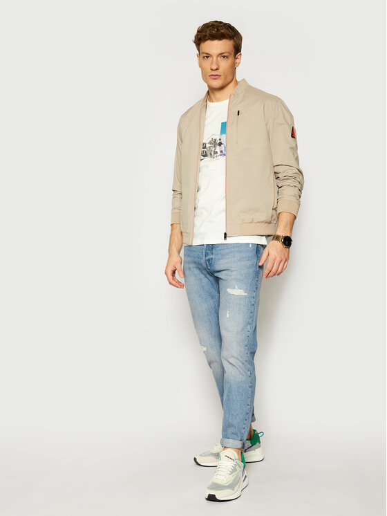 Bomber Carter 12184714 Beige Regular Fit