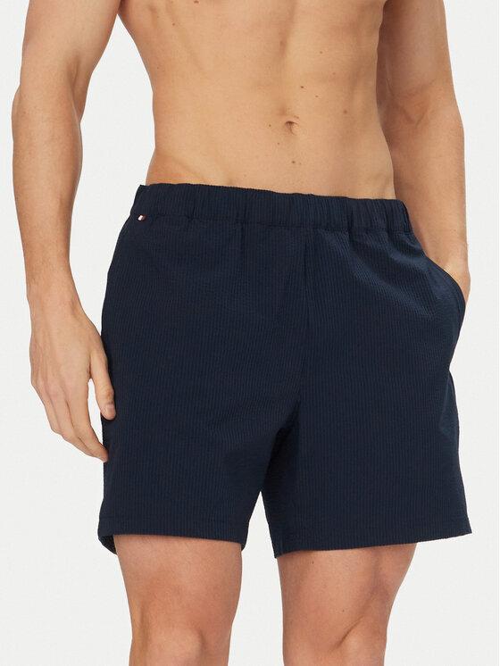 Tommy Hilfiger Tommy Hilfiger Pantaloni scurți sport Dover Performance MW0MW42665 Bleumarin Regular Fit