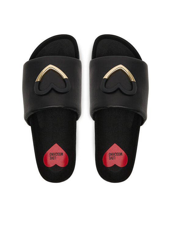 LOVE MOSCHINO LOVE MOSCHINO Klapki JA28283G1MIE0000 Czarny